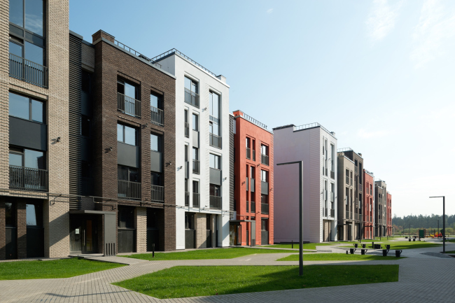 "Dutch Quarter" residential complex in Ivanteevka. Construction, 2015  UNK project