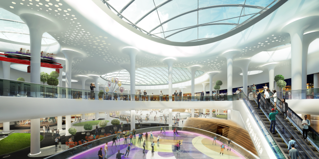 "Respublica" shoppimh and entertainment complex. Interiors, project � Archimatika