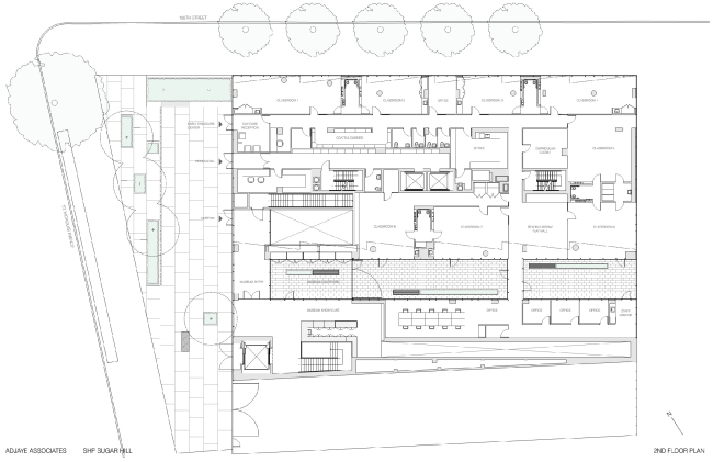 ����� �������� � ������ �����-���� � Adjaye Associates