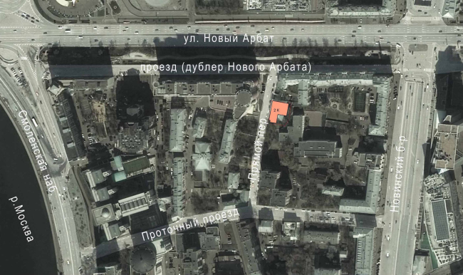 Butterfly Hotel Complex. Location plan � "Bogachkin & Bogachkin" Bureau