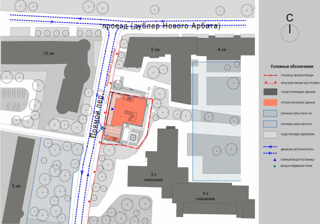 Butterfly Hotel Complex. Master Plan  "Bogachkin & Bogachkin" Bureau