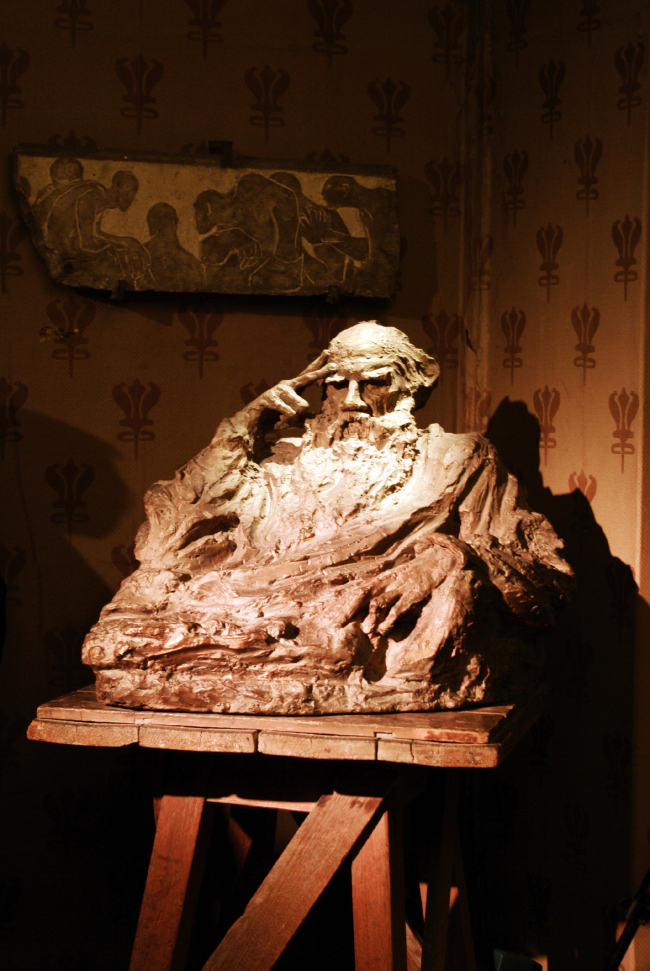 The bust of Leo Tolstoy. Sculpture by Anna Golubkina. Photo by Alla Pavlikova