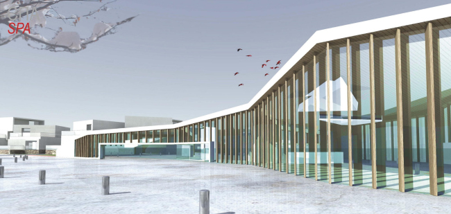 ������������� ����� ���������. ����� D2 ����������. ����� ������� �11. ���������� ������ � Agence d′Architecture Anthony Bechu