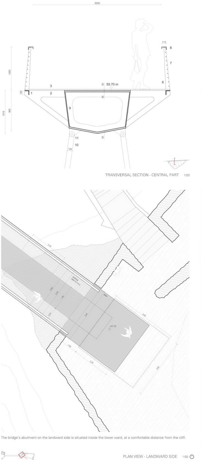 ������ Dietmar Feichtinger Architectes. ����������� � ����� competitions.malcolmreading.co.uk/tintagel