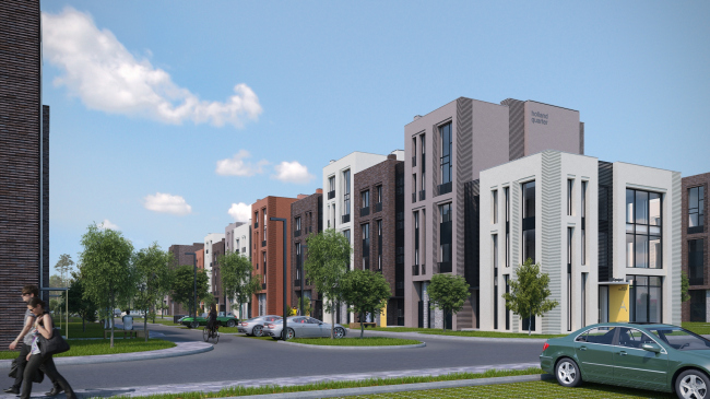 "Dutch Quarter" residential complex in Ivanteevka. Project, 2013 � UNK project