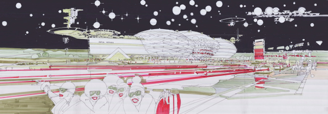 Shopping and entertainment complex "Burunduki". Sketch. Project, 2015 � ARKHIMATIKA