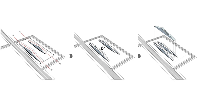 National bank in Astana. Forming the final concept. Project, 2015 � ARKHIMATIKA