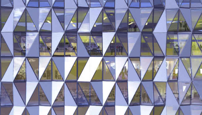 National bank in Astana. Facade. Project, 2015 � ARKHIMATIKA