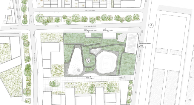 ����� ����� �������� �������� � ������������ ��������� � Chartier Dalix Architectes