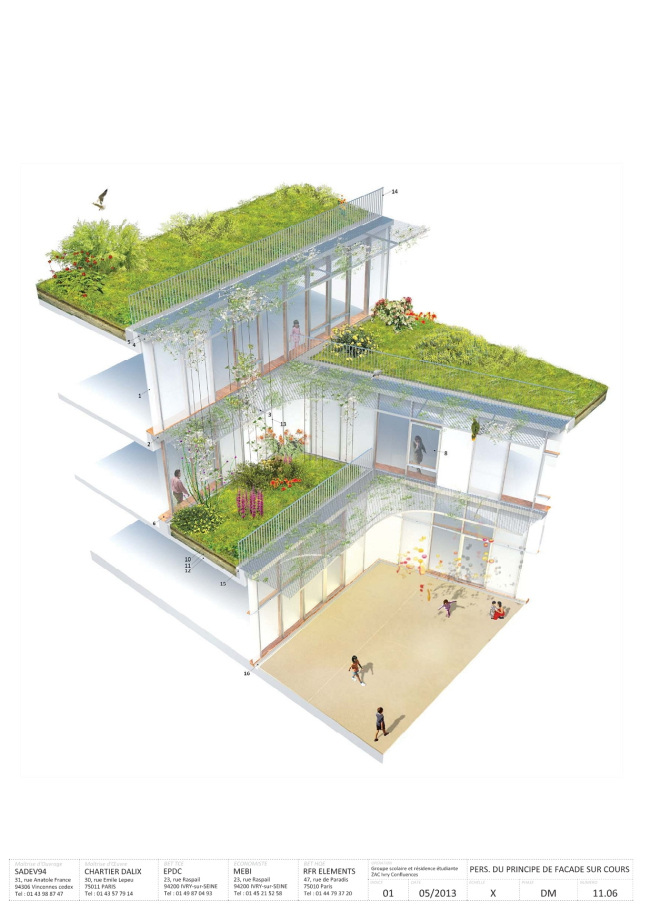 ����� ����� �������� �������� � ������������ ��������� � Chartier Dalix Architectes