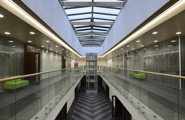 The main building of the Higher Management School of Saint Petersburg State University. Restoration and adjustment, 2014. Photo � Margarita Yavein, Tatyana Strekalova