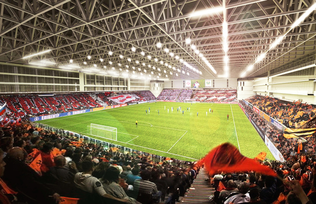 Multifunctional complex of "Spartak" football stadium  GrandProjectCity