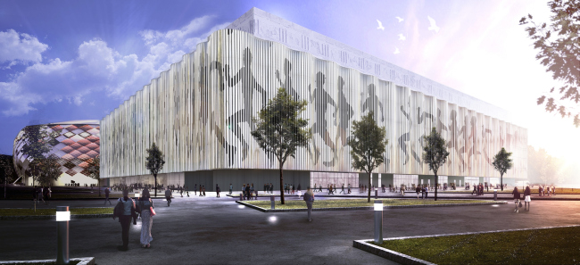 Multifunctional complex of "Spartak" football stadium. Option 5 � GrandProjectCity