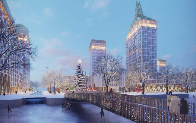 ��������� �������� �������� ���������� �� ������������ ������� � KCAP Holding B.V. & Orange Architects. ����������� ������������� �� �������� ������������