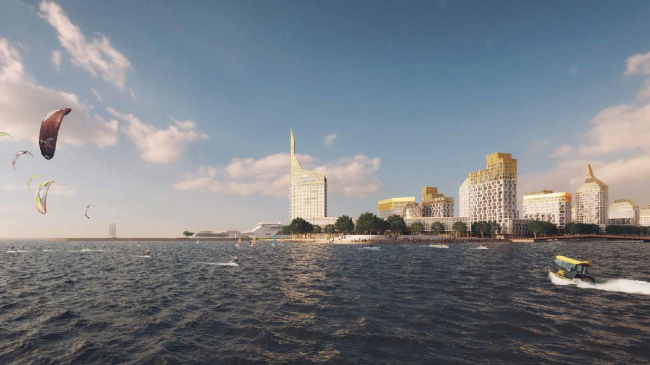 ��������� �������� �������� ���������� �� ������������ ������� � KCAP Holding B.V. & Orange Architects. ������������� ��������� Glorax Development