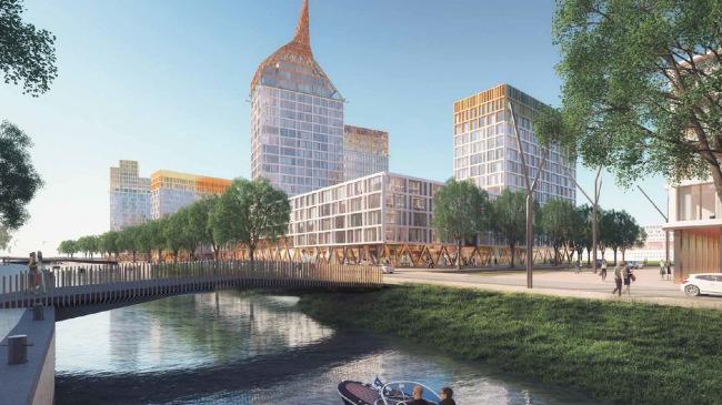 ��������� �������� �������� ���������� �� ������������ ������� � KCAP Holding B.V. & Orange Architects. ������������� ��������� Glorax Development