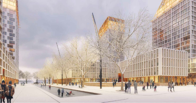 ��������� �������� �������� ���������� �� ������������ ������� � KCAP Holding B.V. & Orange Architects. ������������� ��������� Glorax Development