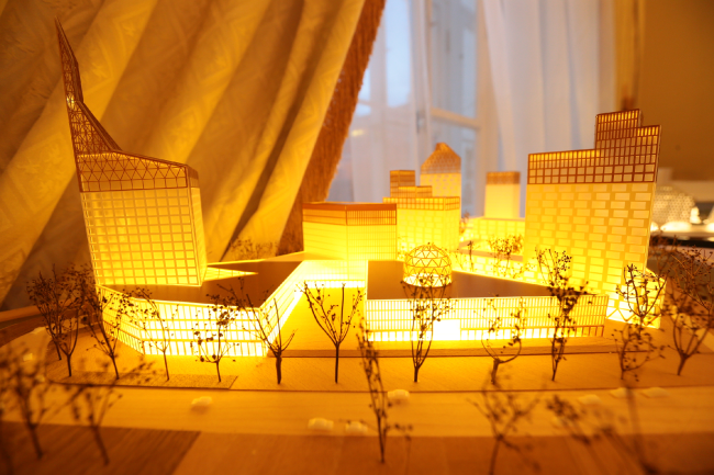 ��������� �������� �������� ���������� �� ������������ ������� � KCAP Holding B.V. & Orange Architects. ������������� ��������� Glorax Development