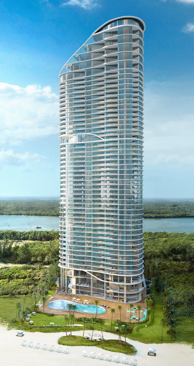 ����� Ritz-Carlton Residences. �����������: Arquitectonica / Ritz-Carlton Residences, Sunny Isles Beach