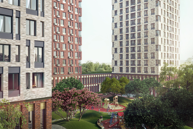 Multifunctional building with residential and other kinds of premises on the Shosse Entuziastov. Project, 2015 � ADM