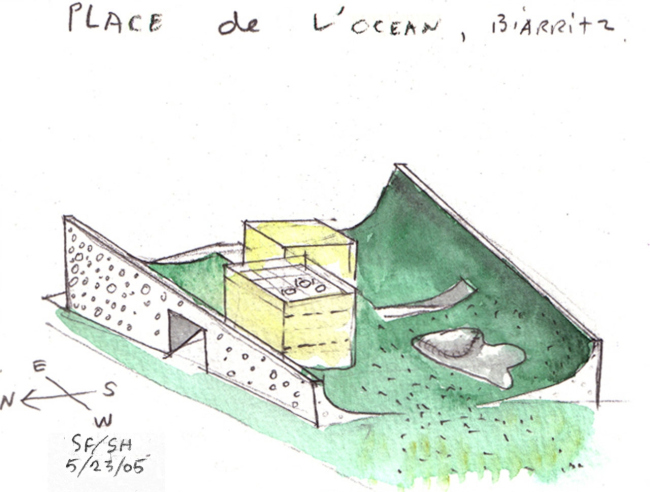 ����� ������ � �������� � ��������. �������� � Steven Holl. ����������� � ����� stevenholl.com