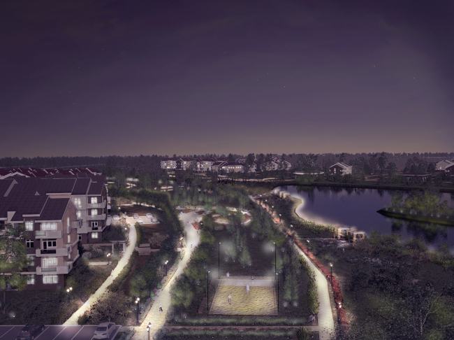 The architectural and planning concept of the residential projectin Kirov. Visualization. Project, 2015 � Archstroydesign