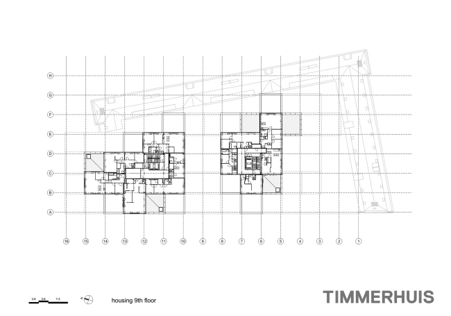Тиммерхёйс – новое здание ратуши Роттердама © OMA