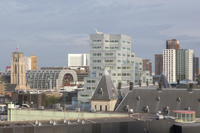 Тиммерхёйс – новое здание ратуши Роттердама. Предоставлено OMA; фото: Ossip van Duivenbode