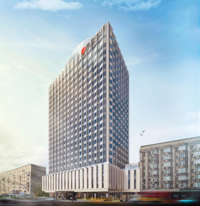 Project of renovating "Belgrade" Hotel. Version 2 � T+T Architects