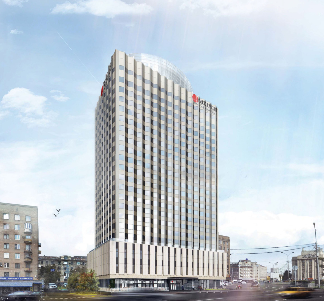 Project of renovating "Belgrade" Hotel. Version 2 � T+T Architects