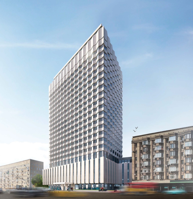 Project of renovating "Belgrade" Hotel. Version 4 � T+T Architects