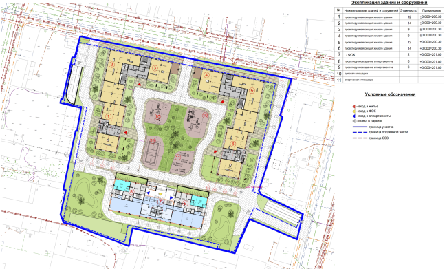 Residential complex in Kaluga. Master plan. Project, 2015 � GrandProjectCity