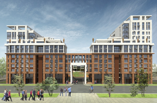 Residential complex in Kaluga. Project, 2015 � GrandProjectCity