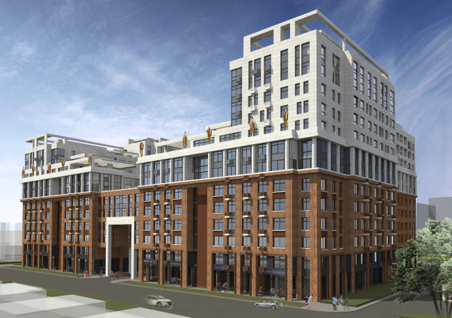 Residential complex in Kaluga. Project, 2015 � GrandProjectCity