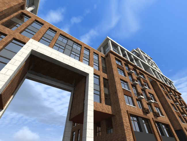 Residential complex in Kaluga. Project, 2015 � GrandProjectCity