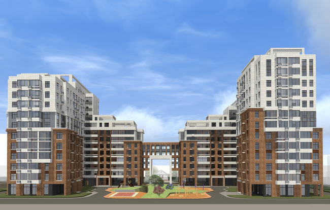 Residential complex in Kaluga. Project, 2015  GrandProjectCity