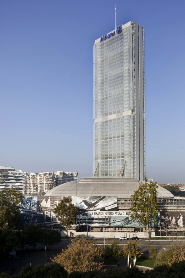 Башня Allianz комплекса CityLife © Alessandra Chemollo