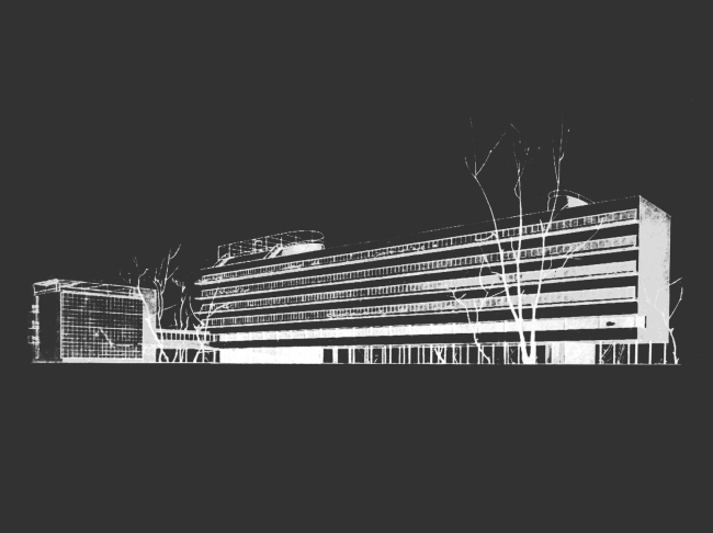 Project of restoration and adaptation of the cultural and architectural monument "Narkomfin House". Project, 1995-2007 � Ginsburg Architects