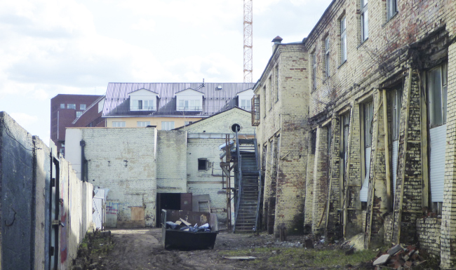 "Danilovskaya Manufactura". "Meshcherin" Building, the current state  City-Arch