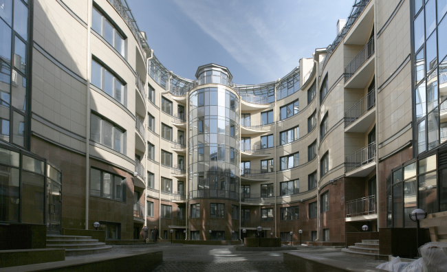 Residential building on the Vasilyevsky Island "Fjord" residential complex  Sergey Tsytsin Architects