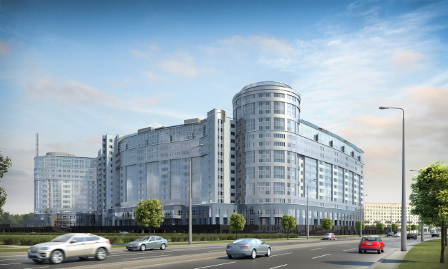 "Platinum" residential complex  Sergey Tsytsin Architects