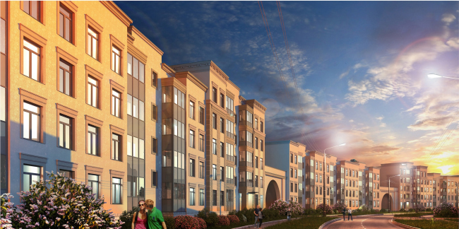 "New Sertolovo" residential complex. Project, 2015 � Sergey Tsytsin Architectural Studio