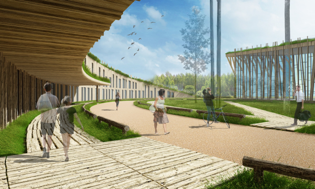 Sports and Recreation Center at the Mozhaisk Sea � Arkhitecturium