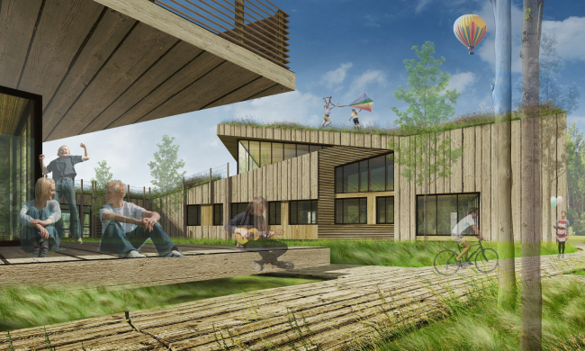 Sports and Recreation Center at the Mozhaisk Sea � Arkhitecturium