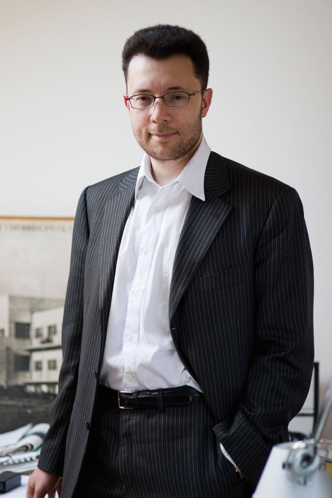 Aleksey Ginsburg. Photo courtesy by Ginsburg Architects