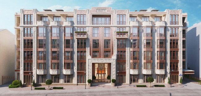 �Residence in Vsevolozhsky�. Main facade � Mezonproject