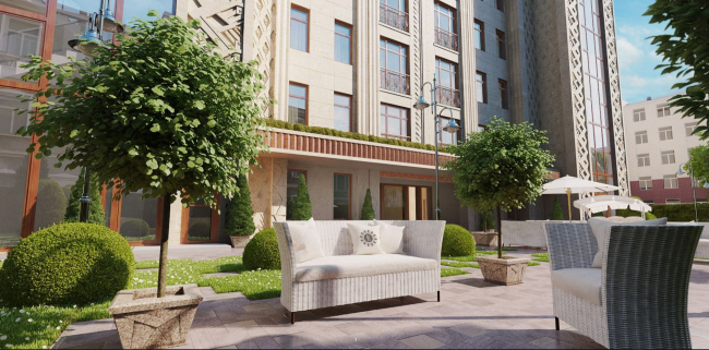 �Residence in Vsevolozhsky�. Main facade � Mezonproject