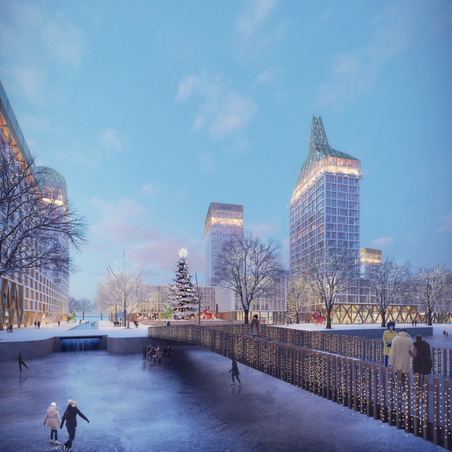 ����������� �����������-����� ��������� �� ������������ �������. ������, 2015 � KCAP Architects & Partners + ORANGE Architects