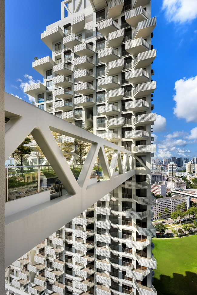 ����� �������� Sky Habitat. ����: Edward Hendricks. ������������� Safdie Architects