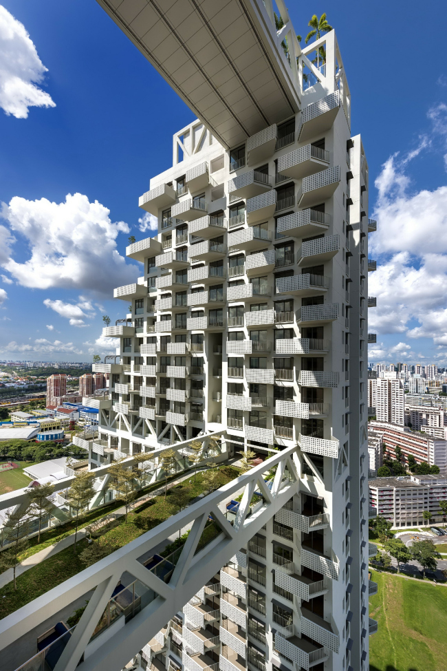 ����� �������� Sky Habitat. ����: Edward Hendricks. ������������� Safdie Architects